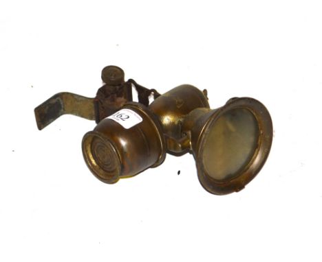 An early carbide cycle lamp