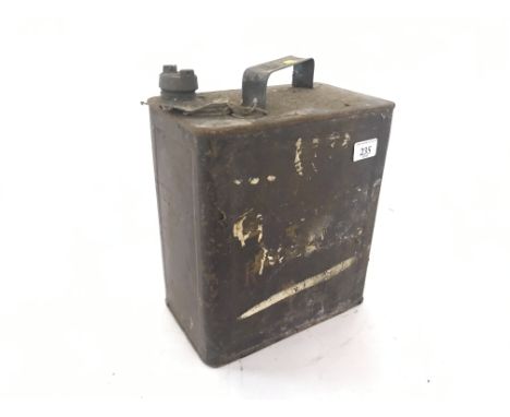 An Esso fuel can