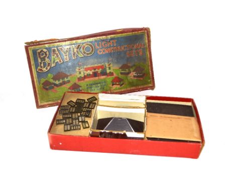A child's Bayko construction set