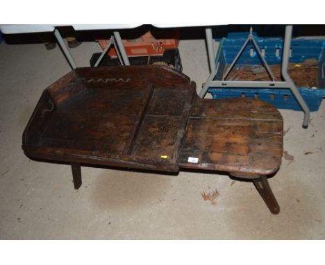 A 19th Century cobbler's bench of good aged patina
