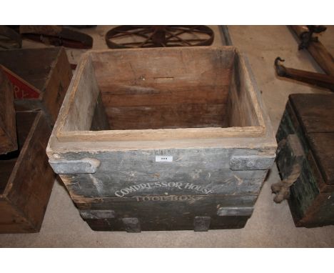 A large War Department Compressor House tool box
