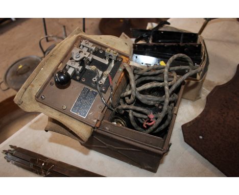 A War time portable Morse Code light