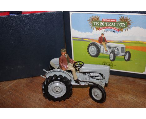 A Britains&nbsp;model TE20 tractor, Anniversary Edition, 1/32