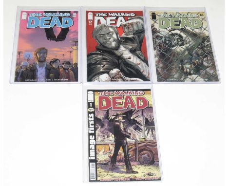 The Walking Dead, No's. 1 (Image First Reprint Edition), 16, 17 and 18.