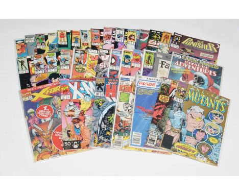 Logan's Run, No. 1; Marvel Super Special: Blade Runner, No. 22; Man Thing, No. 1 (1979); New Mutants, No. 87 (second print); 
