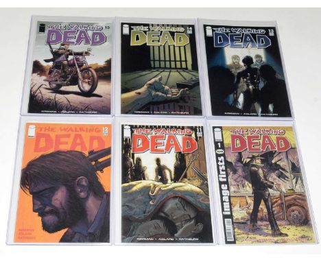 The Walking Dead, No's. 1 (Image First Reprint Edition), 11, 12, 13, 14 and 15.