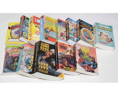 The Overstreet Comic Book Price Guide, various years (x10); together with The Comic Book Price Guide for Great Britain, No's.