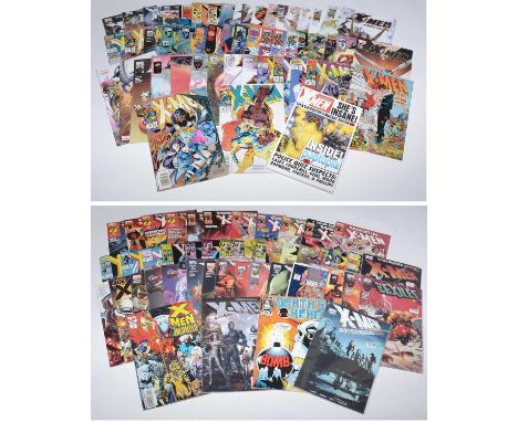Sundry Marvel Comics, titles include: Wolverine, X-Men, X-Men First Class, Essential X-Men, and other X-Men related titles. (