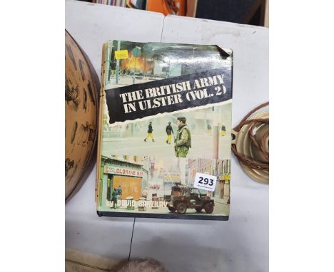 4 VOLUMES OF BRITISH ARMY IN ULSTER 