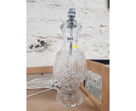 CUTGLASS LAMP 