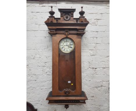 DOUBLE WEIGHT VIENNA WALL CLOCK