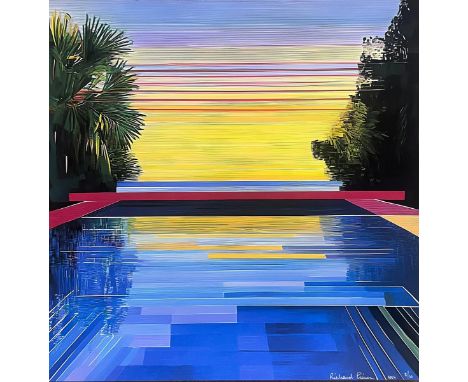Richard PRINCE (Né en 1194)Mirror of the sunset, 2024.Sérigraphie sur papier Arche 300mg.Signée et numérotée par l’artiste. E