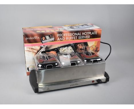 A Prolectrix Hotplate and a Buffet Server, Working 