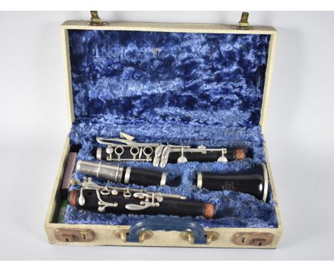 A Mid 20th Century Cased Clarinet by Martin Freres, Paris 