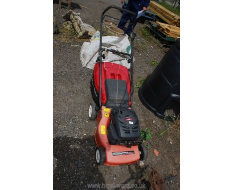 A Mountfield HP454 lawn mower, (pull cord a/f but engine turns).
