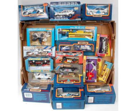 Matchbox Mixed Issue Diecast Group, 19 examples, various series and subjects, to include K-21 Mercury Cougar (VG-BG), K-48 Me