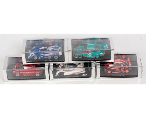 Spark Models 1/43rd scale Resin Racing Car Group, 5 cased examples, to include KBS051 Kremer Porsche 935 K2 1977 No.51, S0247