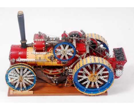 A very well made 1/8th scale model of a Fowler BB1 Class Ploughing Engine, built from measurements and photographs of the two