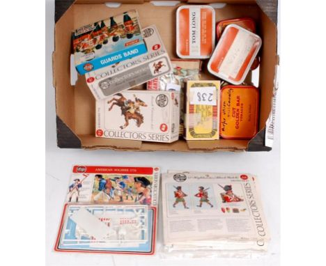 Collection of loose and boxed Airfix 00 scale figures, and 54mm kits, to include British Coldstream Guards 1815 Kit, French C