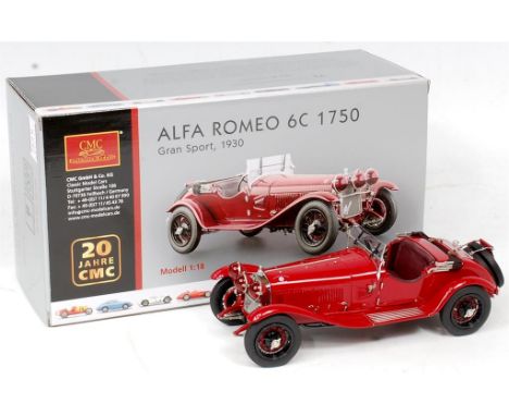 CMC Exclusive Models 1/18th scale Limited Edition Model of a Alfa Romeo 6C 1750 Gran Sport 1930, in the original polystyrene 