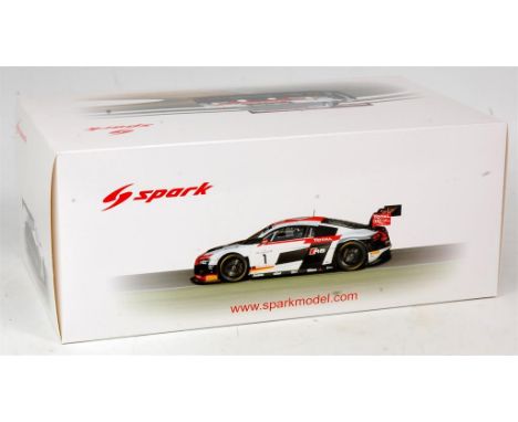 Spark Models 1/18th scale model of a Audi RB LMS Ultra Winner 24H Spa 2014, Belgian Audi Club Team, limited edition No.062/50