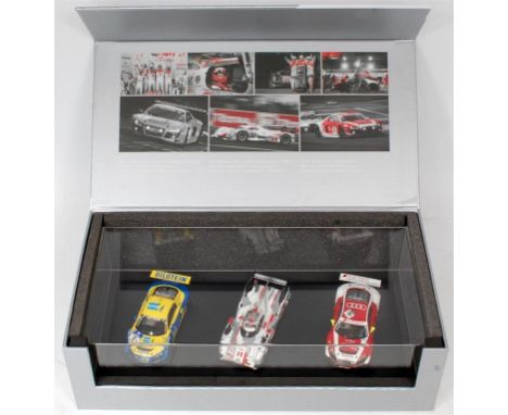 Minimax 1/43rd scale "Audi Collection" 3-Piece 2012 Winner Set, comprising of 3 various cars from Nurburgring, Le Mans and Sp