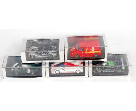 Spark Models 1/43rd scale Resin Le Mans, Supervan and Concept Car Group, 5 cased examples, to include S1270 Peugeot 908 Conce