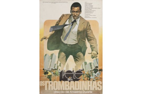 An Original Framed Vintage Movie Poster For The Film Os Trombadinhas The Pickpockets N