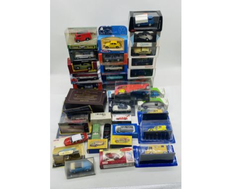 A collection of various boxed die-cast including Trackside, Wiking, B-T Models, Matchbox, Corgi, Solido etc