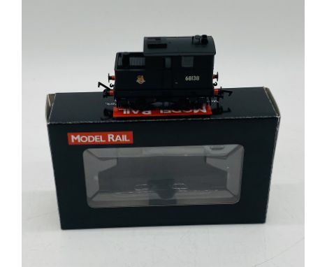 A boxed Model Rail OO gauge British Railway black early emblem Sentinel "Y1" locomotive (MR-014)