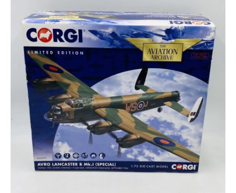 A boxed limited edition Corgi "The Aviation Archive" AVRO Lancaster B Mk.I (Special) W4964 "Still Going Strong!" 9 SQN RAF, O