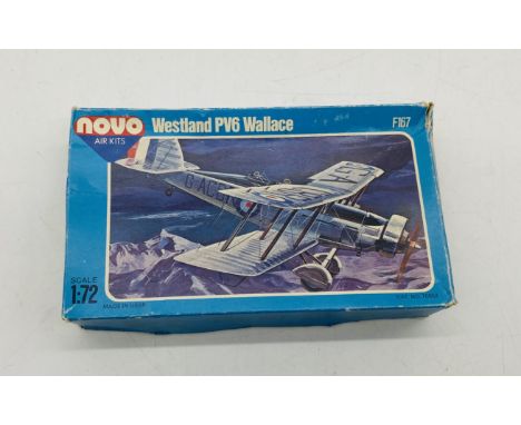 A boxed Novo Air Kits Westland PV6 Wallace plastic model kit (1:72 Scale)
