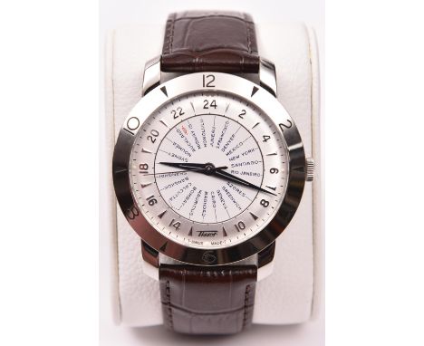 A Tissot Automatic Navigator's watch with automatic self winding mechanism. 160th Anniversary edition (No.5406) with stainles