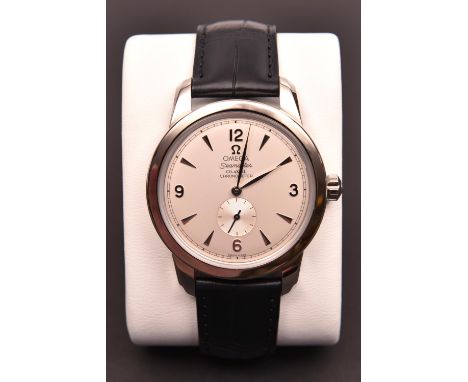An Omega Seamaster 1948 Automatic Co-Axial Chronometer London 2012 watch with automatic self winding mechanism. A limited edi