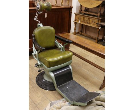 A vintage dentist's chair