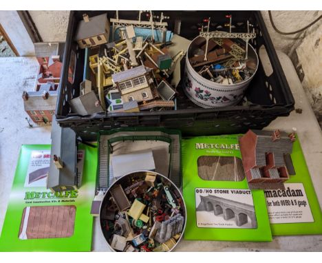 A selection of toys to include boxed and built Metcalfe card kits, Diecast model cars and othersLocation: 