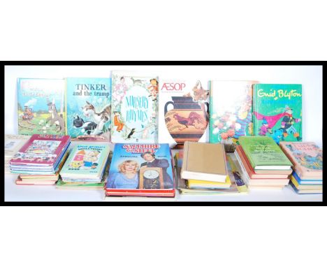 A collection of 20th Century children's book and annuals to include, multiple Enid Blyton books ( Noddy, Sleepyland, Fairy St