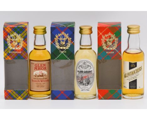 Gordon &amp; MacPhail, assorted single Highland malt Scotch whisky miniatures:Glen Mohr 1979, 5cl, 40%Glen Mohr 1979, 5cl, 43