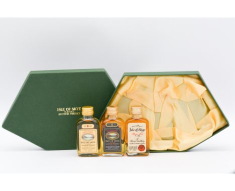 Macleod's Isle of Skye - three miniature bottle gift set:8 year old, blended Scotch whisky, 5cl, 40%12 year old, blended Scot