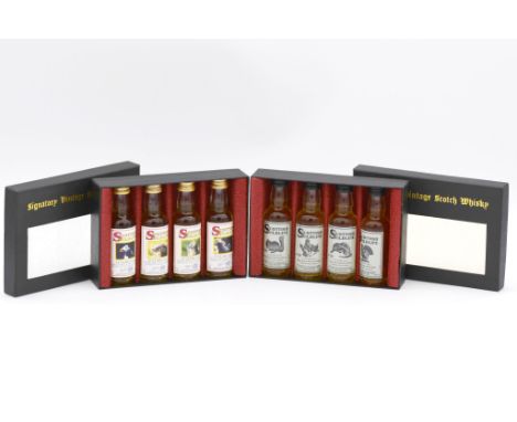 Signatory Vintage - Scottish Wildlife series, two presentation box sets for the Scottish Wildlife Trust, includingBox 1 (gree