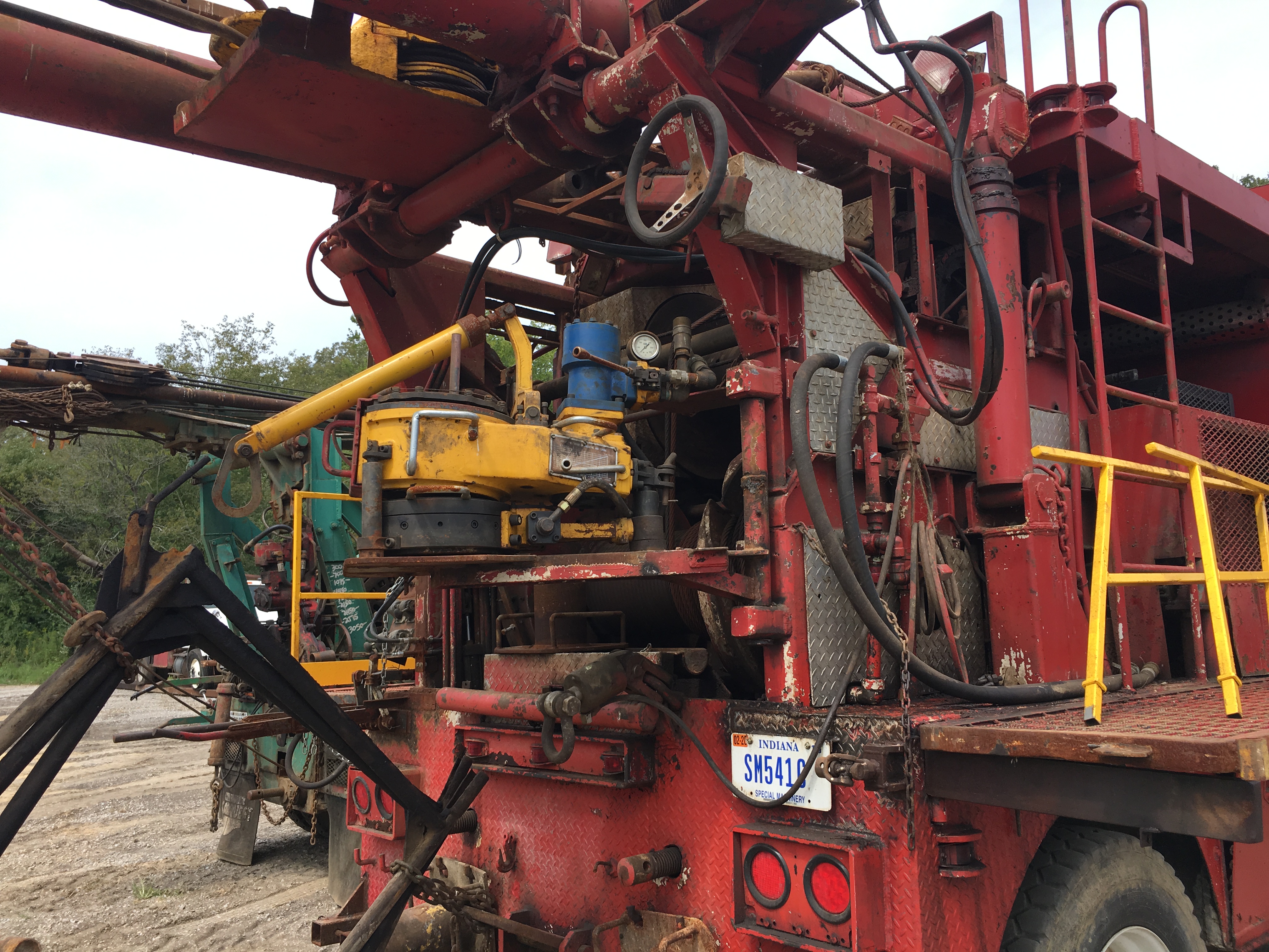 Cardwell Model H Double Drum Workover Rig, Detroit V 671 With Allison