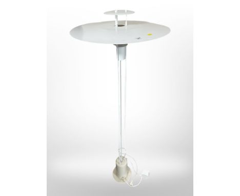 A 1970's Danish standard lamp, height 134 cm 