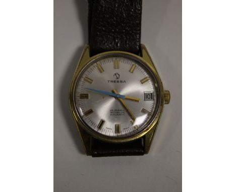 A VINTAGE GENTS 25 JEWEL AUTOMATIC WRISTWATCH
