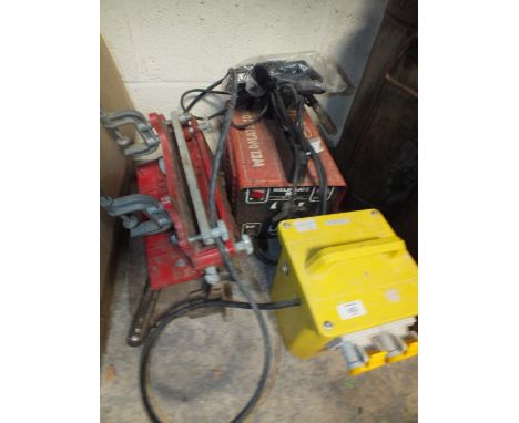 A WELDMATE, 110V POWER TOOL TRANSFORMER ETC