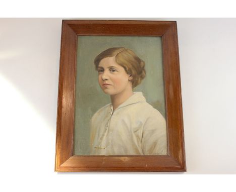 Early 20th century school, portrait of a lady, 35cm by 25cm