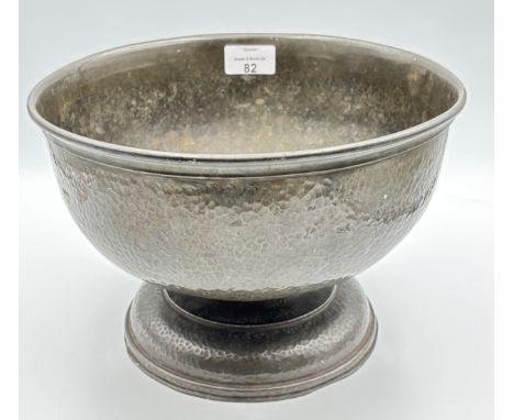 Liberty & Co 'Tudric' pewter bowl model number 0831Diameter 26cm