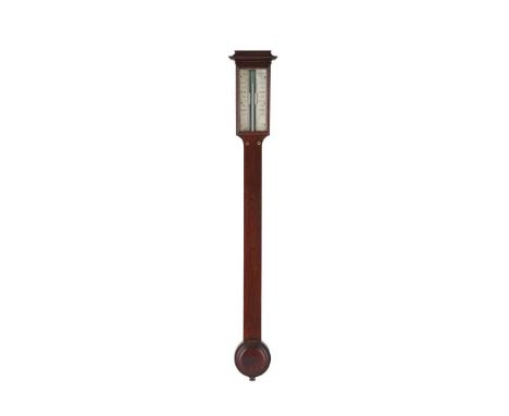 Scottish Rosewood Stick barometer by Duncan McGregor, Glasgow &amp; Greenock, 19th century [94x14cm]