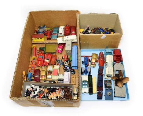 Mixed Diecast including Dinky Might Antar with propeller load; Corgi Bedford S type Milk tanker and James Bond DB5; Budgie Su