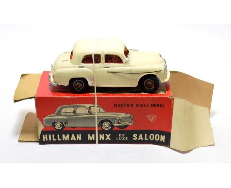 Victory Models 1:18 Scale Hillman Minx Saloon cream (G, lacks front bumper, box F-G, incomplete)