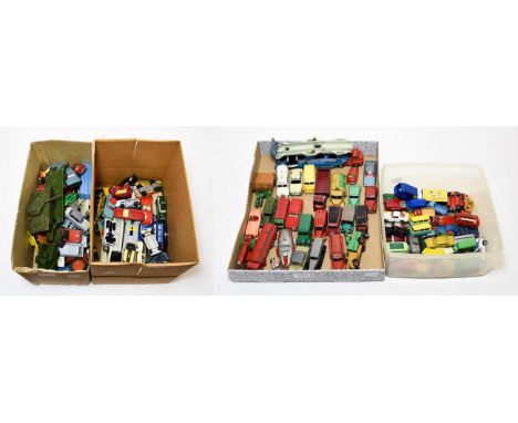 Mixed Diecast a collection of assorted loose models mostly 1950's/60's including Dinky, Corgi, Matchbox and others (generally